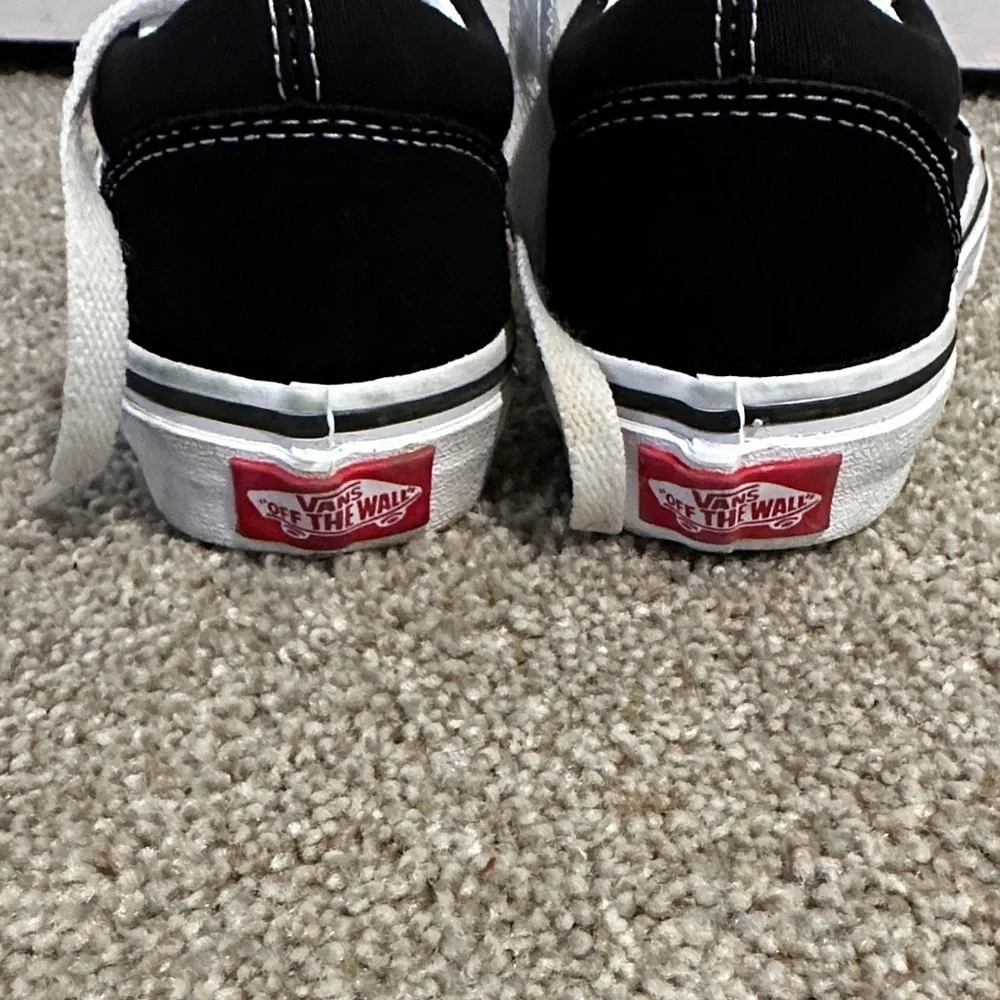 Vans Classic Black and White Low-Tops